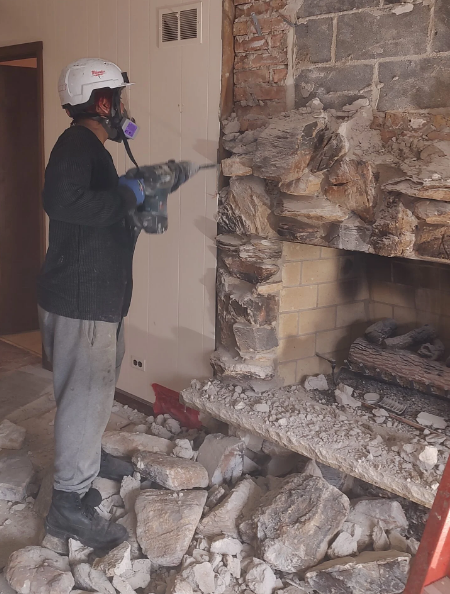 Demolition in Chicago