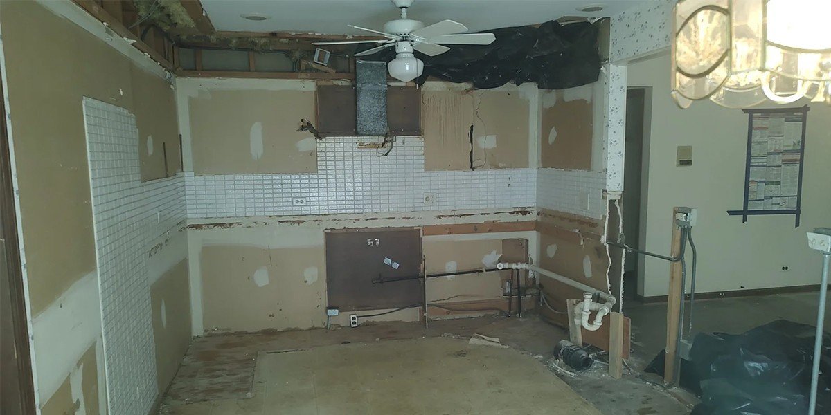 Kitchen Demolition in Maywood